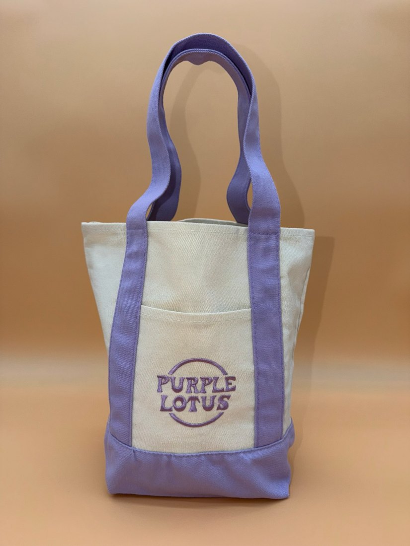 Violet Lotus Tote