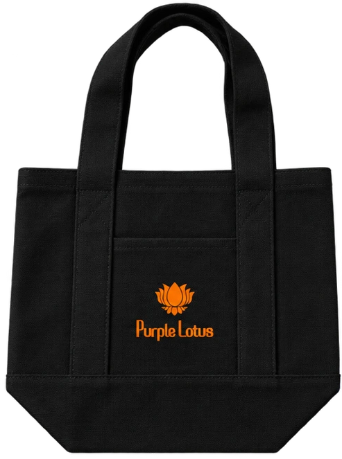 Black Lotus Tote